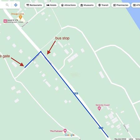 Villa Zem Priedem Lapmežciems Esterno foto